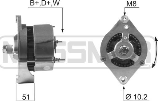 ERA 210321A - Генератор autospares.lv