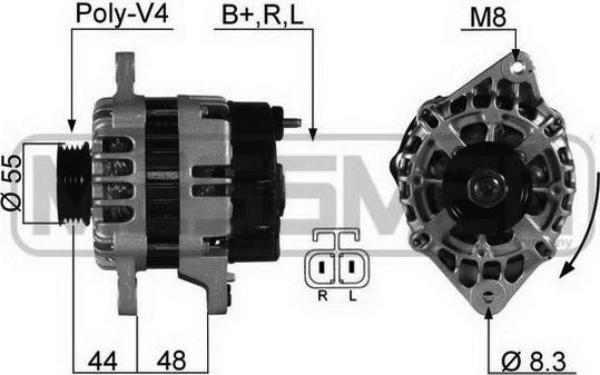 ERA 210374 - Генератор autospares.lv