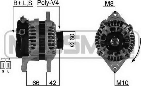 ERA 210370A - Генератор autospares.lv