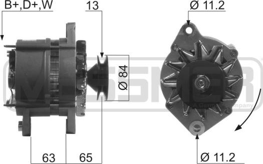 ERA 210299 - Генератор autospares.lv