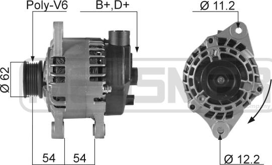 ERA 210249R - Генератор autospares.lv