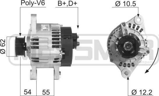 ERA 210246A - Генератор autospares.lv