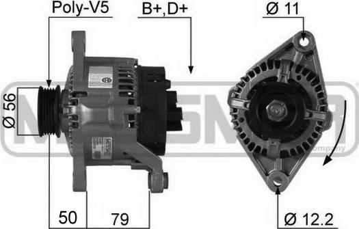 ERA 210252R - Генератор autospares.lv