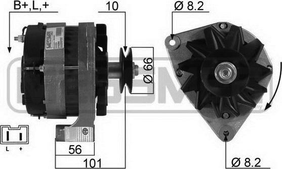 ERA 210264R - Генератор autospares.lv