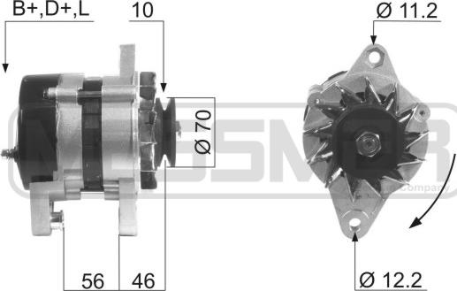 ERA 210209A - Генератор autospares.lv