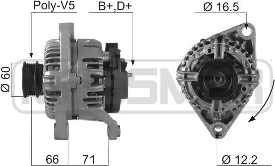 ERA 210201A - Генератор autospares.lv