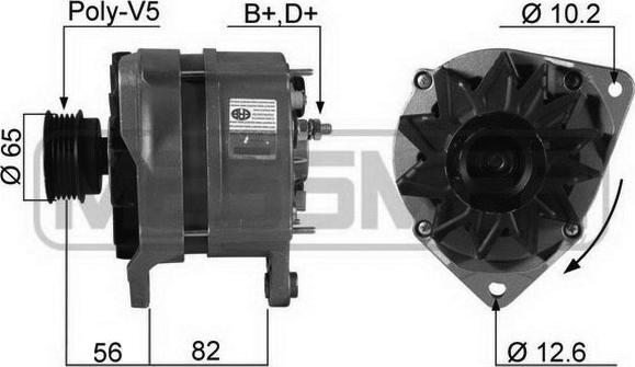 ERA 210212R - Генератор autospares.lv