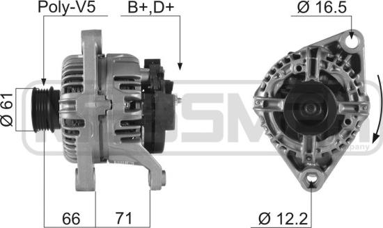 ERA 210287 - Генератор autospares.lv