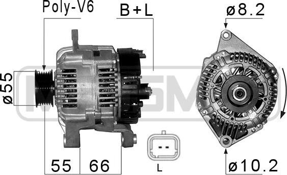 ERA 210222A - Генератор autospares.lv