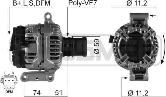 ERA 210278A - Генератор autospares.lv