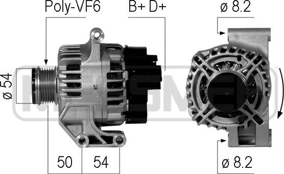 ERA 210750 - Генератор autospares.lv