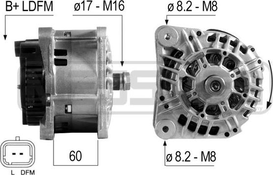 ERA 210701A - Генератор autospares.lv