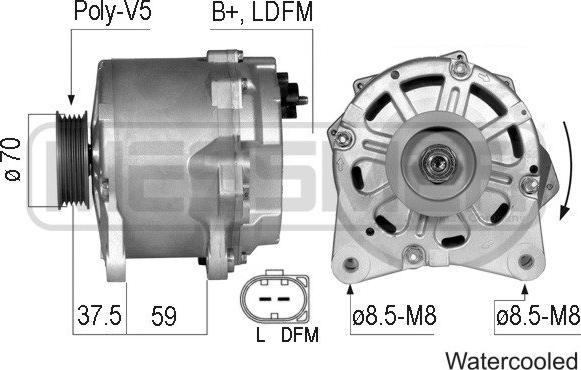 ERA 210788 - Генератор autospares.lv