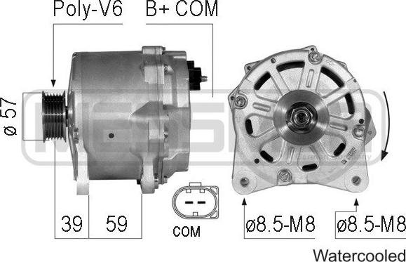 ERA 210782 - Генератор autospares.lv