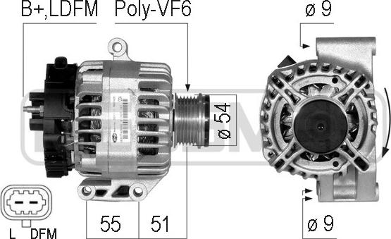 ERA 210738A - Генератор autospares.lv