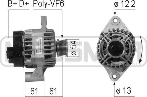 ERA 210720 - Генератор autospares.lv