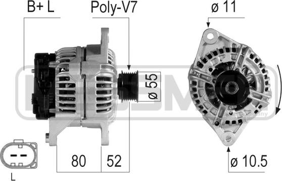 ERA 210723A - Генератор autospares.lv