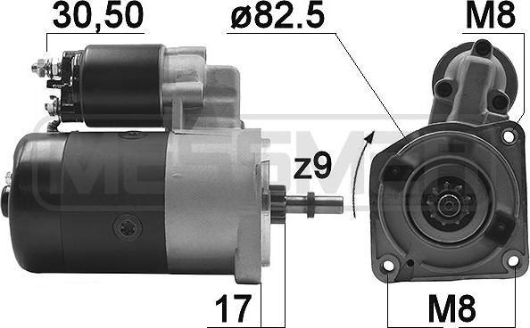 ERA 220956A - Стартер autospares.lv