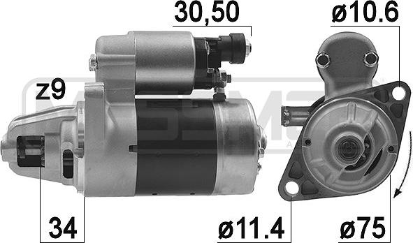 ERA 220965A - Стартер autospares.lv