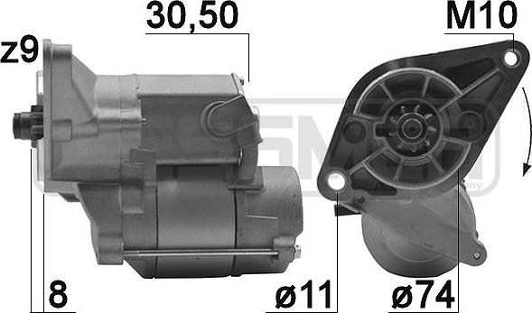 ERA 220981A - Стартер autospares.lv