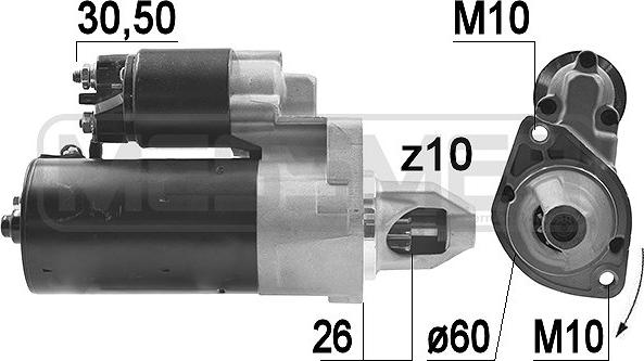 ERA 220976A - Стартер autospares.lv