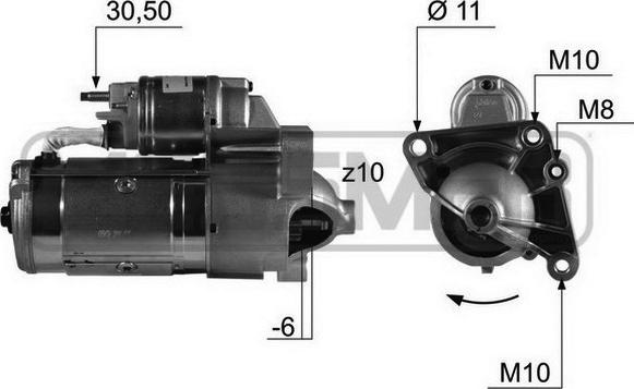 ERA 220444A - Стартер autospares.lv