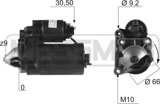 ERA 220456R - Стартер autospares.lv