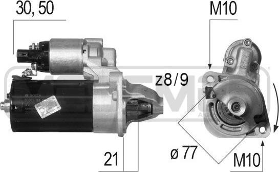 ERA 220546A - Стартер autospares.lv