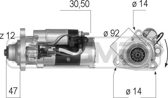 ERA 220561A - Стартер autospares.lv