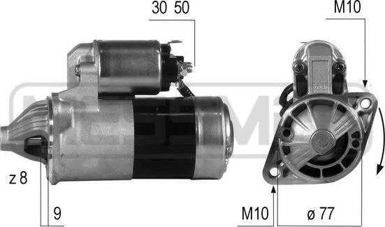 ERA 220501 - Стартер autospares.lv