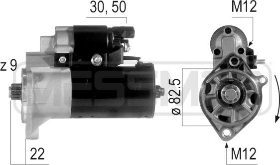 ERA 220581A - Стартер autospares.lv