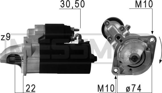 ERA 220694A - Стартер autospares.lv