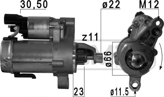 ERA 220666A - Стартер autospares.lv