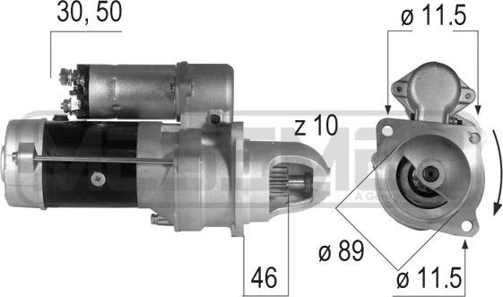 ERA 220601A - Стартер autospares.lv