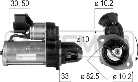 ERA 220613 - Стартер autospares.lv