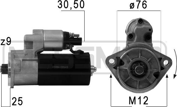 ERA 220684A - Стартер autospares.lv