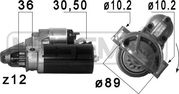 ERA 220681A - Стартер autospares.lv