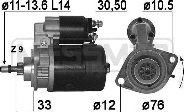 ERA 220092A - Стартер autospares.lv