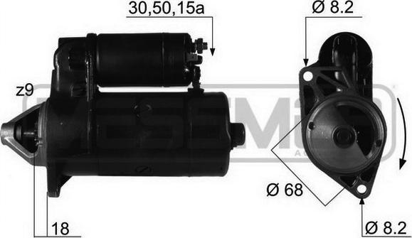 ERA 220042R - Стартер autospares.lv