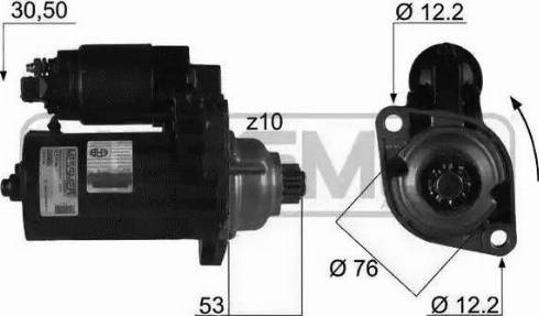 ERA 220055 - Стартер autospares.lv