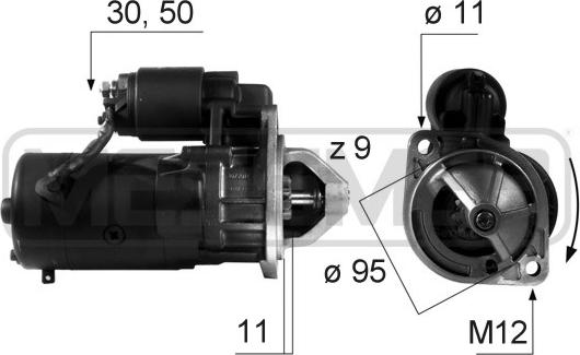 ERA 220000R - Стартер autospares.lv