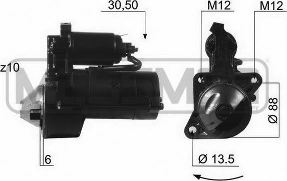 ERA 220084R - Стартер autospares.lv