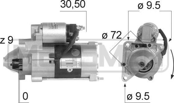 ERA 220031A - Стартер autospares.lv