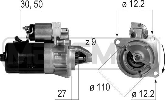 ERA 220038A - Стартер autospares.lv