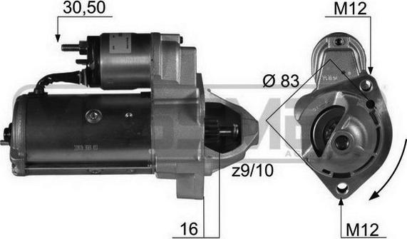 ERA 220037A - Стартер autospares.lv