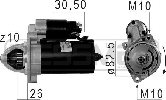 ERA 220029A - Стартер autospares.lv