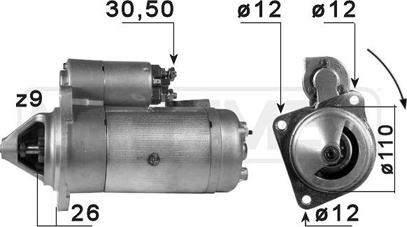 ERA 220077A - Стартер autospares.lv