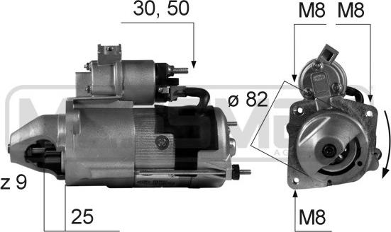 ERA 220158A - Стартер autospares.lv