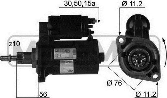 ERA 220113R - Стартер autospares.lv