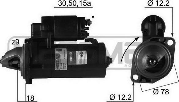 ERA 220138R - Стартер autospares.lv